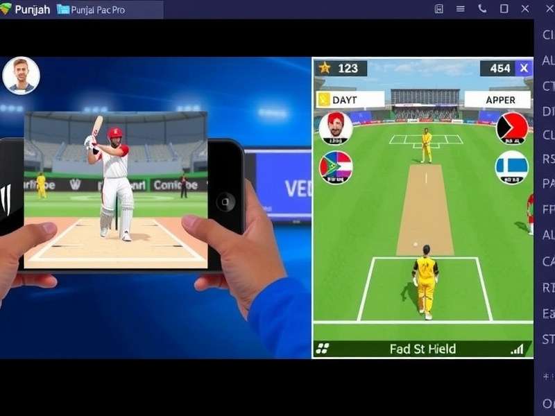 Punjab Pace Pro feature showcase with multiple game modes