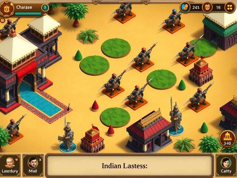 Sovereign Kshatriya Saga kingdom management interface