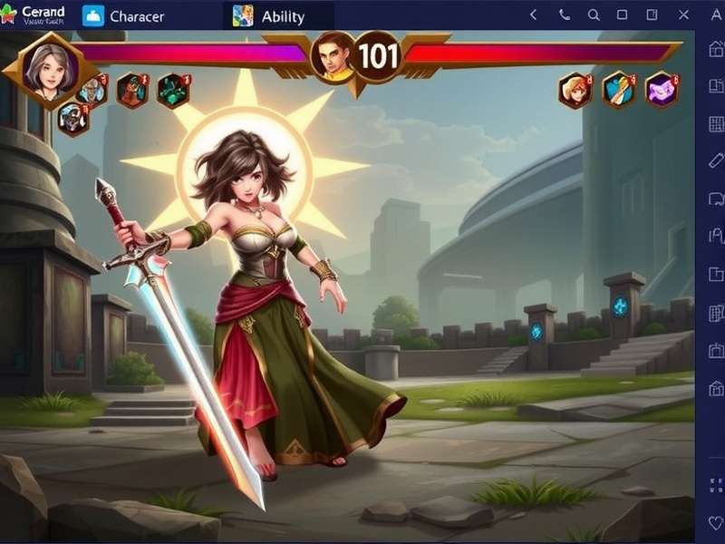 Surat Valiant Clash character ability demonstration