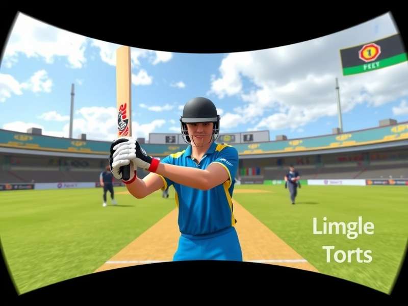 VR Cricket Titan Hero feature overview showing different game modes