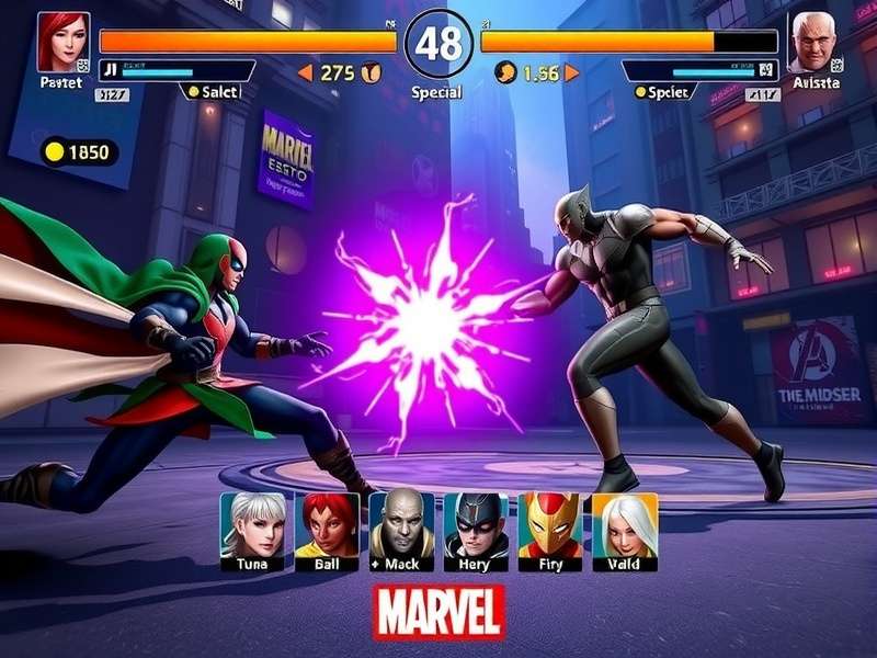 Marvel Mace Maestro character selection screen