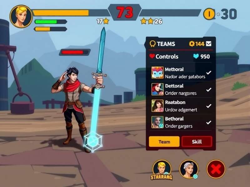 Masala Hero Elite combat interface showing skill controls