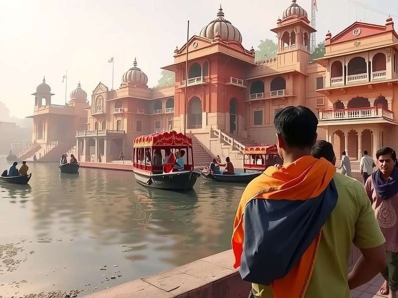Banaras Trekker cultural festival scene
