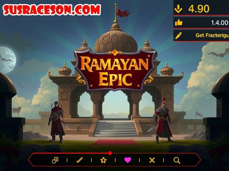 Ramayan Epic Game Main Interface
