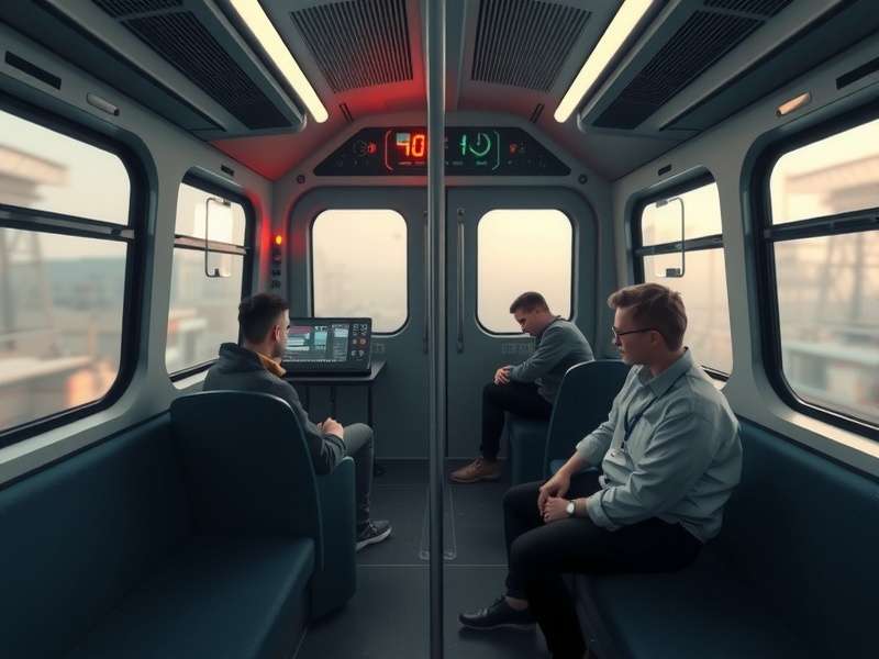 Metro Explorer Pro gameplay screenshot showing train interior