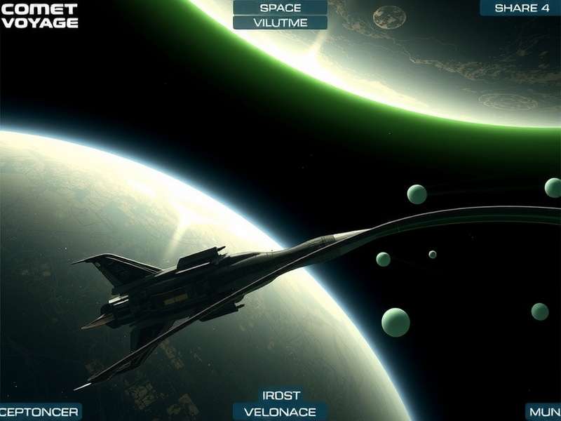 Comet Voyage Victor Space Exploration