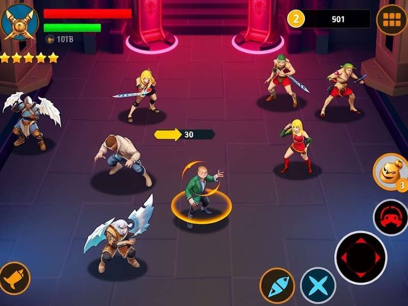 Masala Hero Elite gameplay screenshot showing character combat