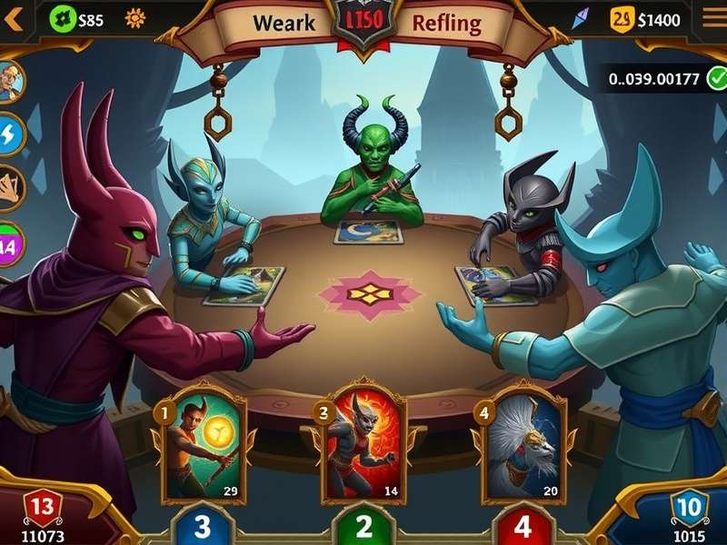 Strategic gameplay of Surat Duel Masters showing card placement