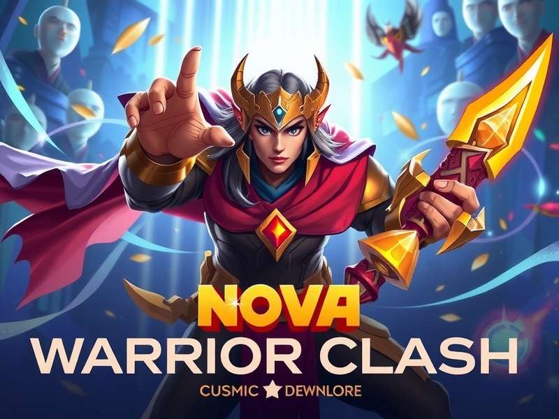 Nova Warrior Cosmic Clash Battle Scene