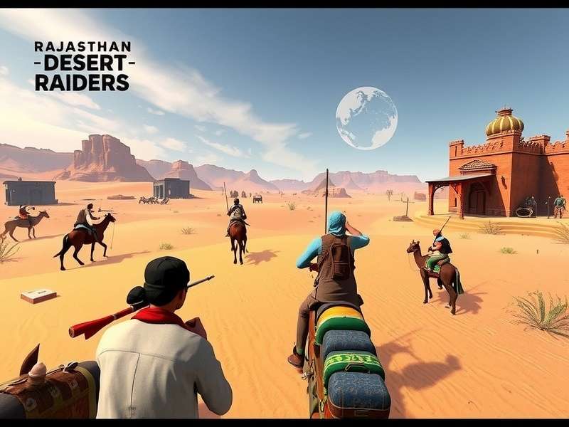 Rajasthan Desert Raiders visual features and graphics
