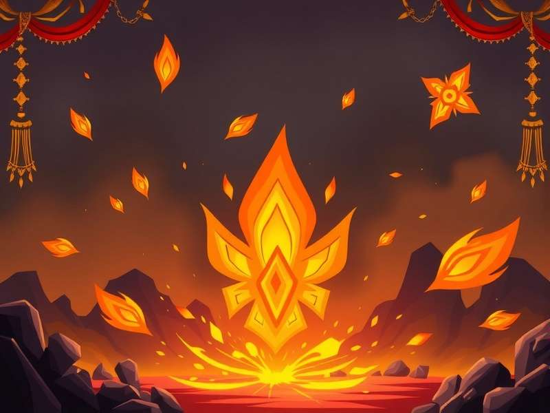 India Spike Blaze Cultural Elements