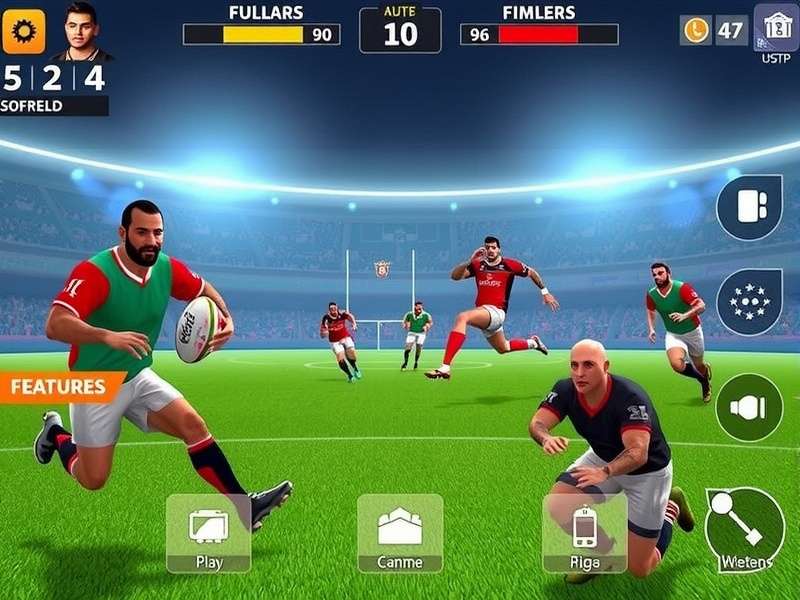 Rugby Sultans India feature showcase demonstrating multiple game elements