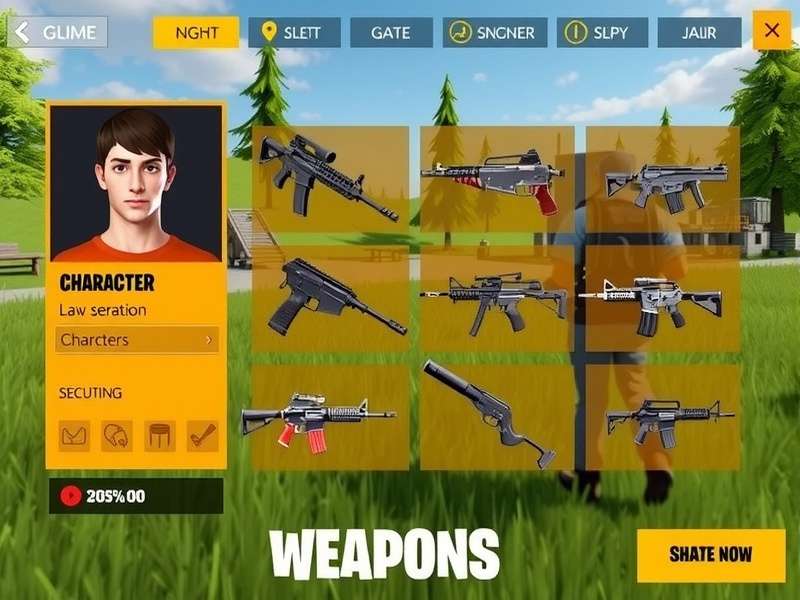 Gunner Battle Royale Game Screenshot