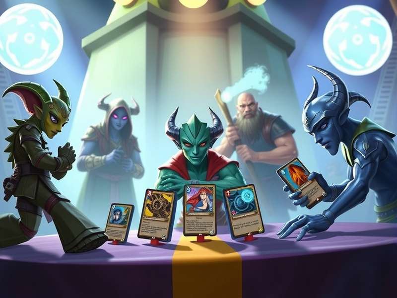 Surat Duel Masters tournament scene with players competing