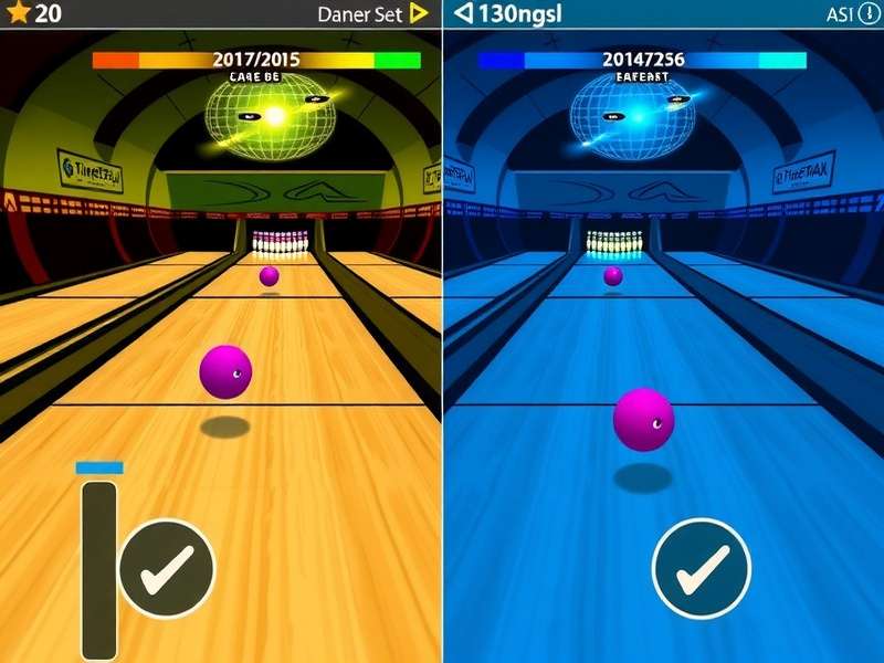 Different bowling techniques comparison in Dynamic Bowler Prodigy