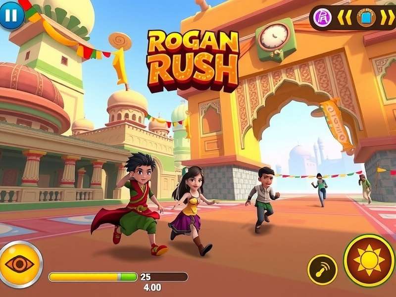 Rogan Josh Rush character lineup showing diverse heroes