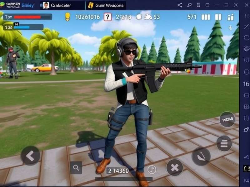 Gunner Battle Royale Character Selection