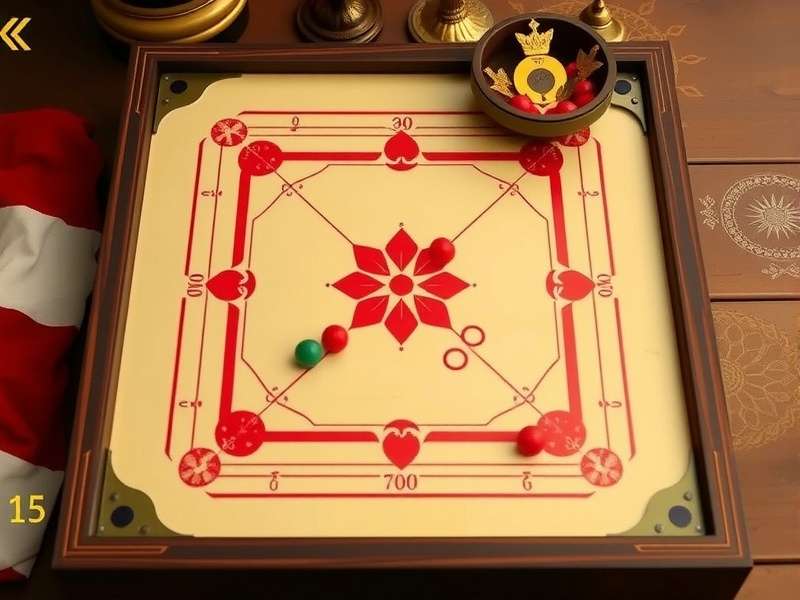 Carrom Turbo Star board setup