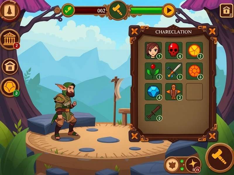 Pav Adventure Quest skill tree interface