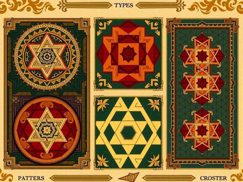 Cultural influences in Triangular Mysteries Unveiled showing traditional patterns