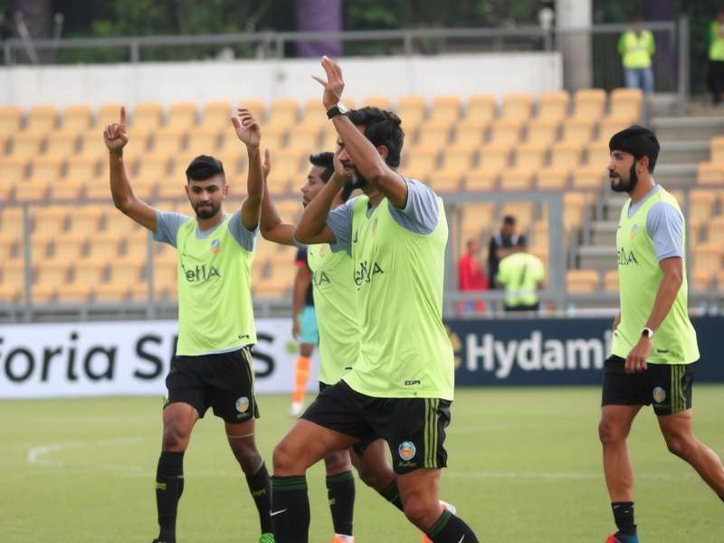 Pritam Kotal demonstrating defensive technique during training