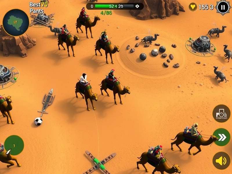 Advanced combat formations in Camel S Ruthless Assault
