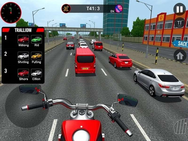 Advanced level in Nagpur Rush Hour showing complex traffic