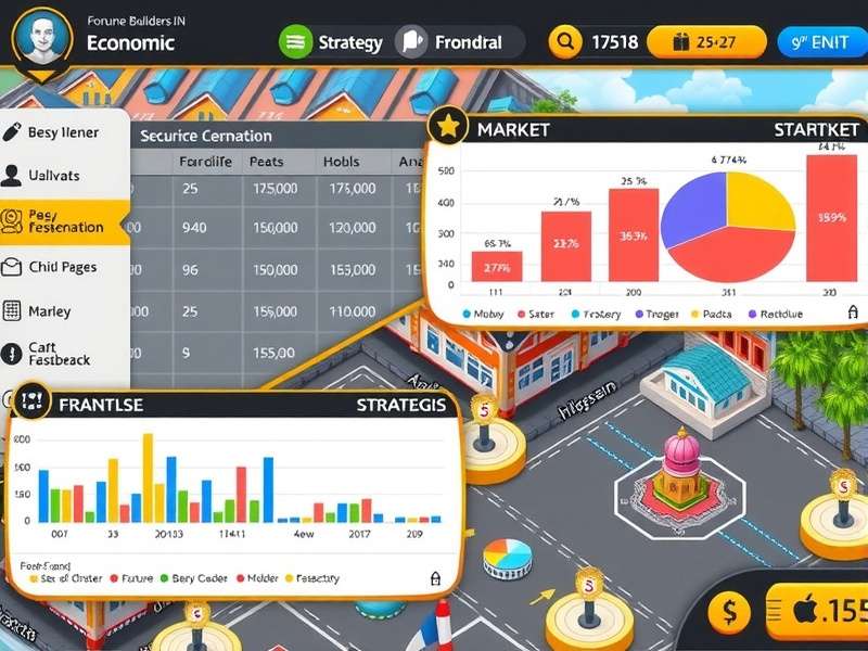 Strategic planning interface in Fortune Builders IN