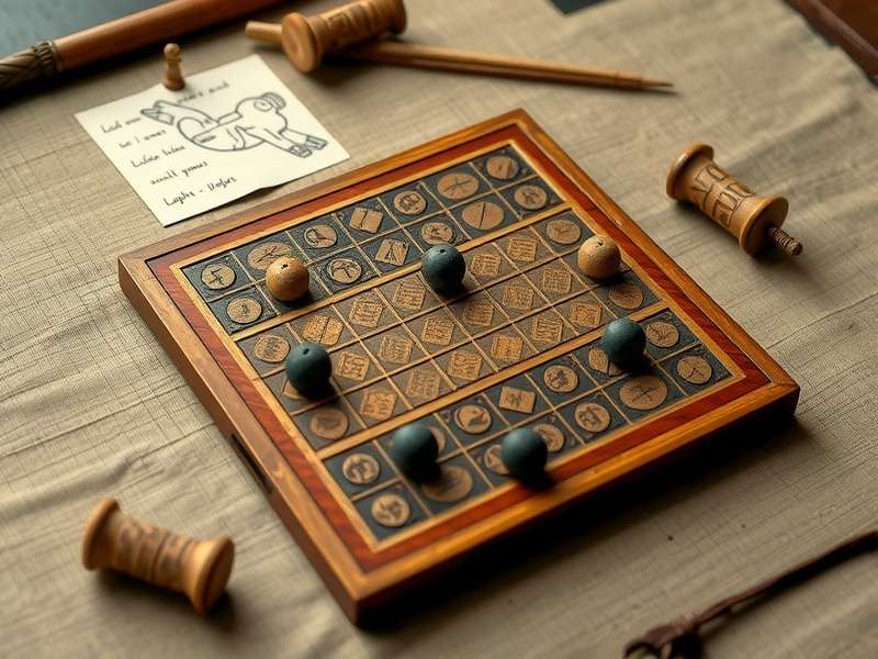 Traditional Chinchinim Swift board setup with pieces