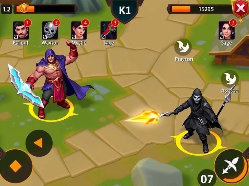 Shadow Assassin hero from Royal Raid17