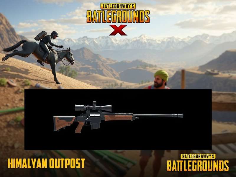 PUBG Indian Warrior X Himalayan Outpost map