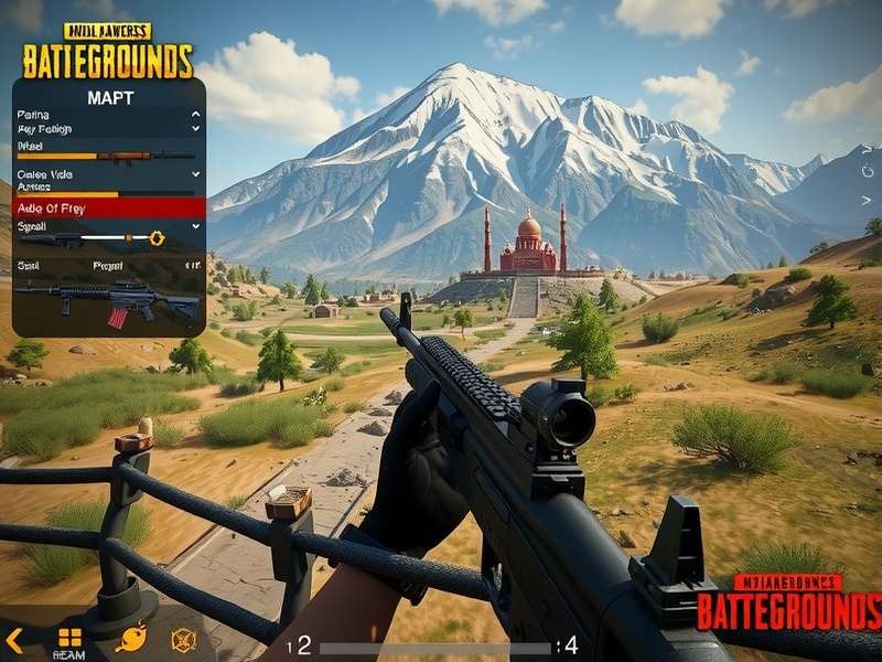 PUBG Indian Warrior X weapon customization interface