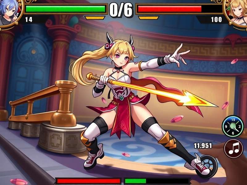 Anise Glory Fighter tournament gameplay