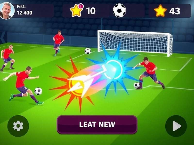 Close-up of a football hitting the net in a penalty kick