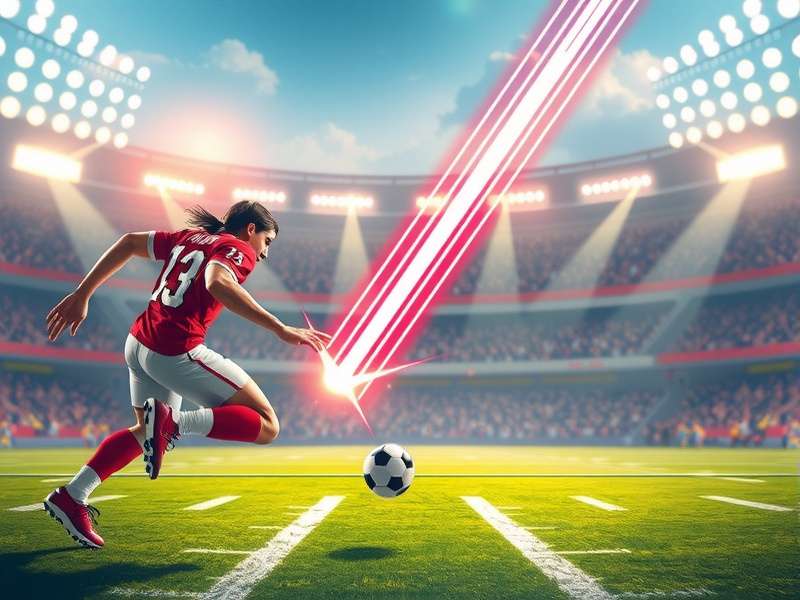 Football Strike tips diagram showing shot trajectories