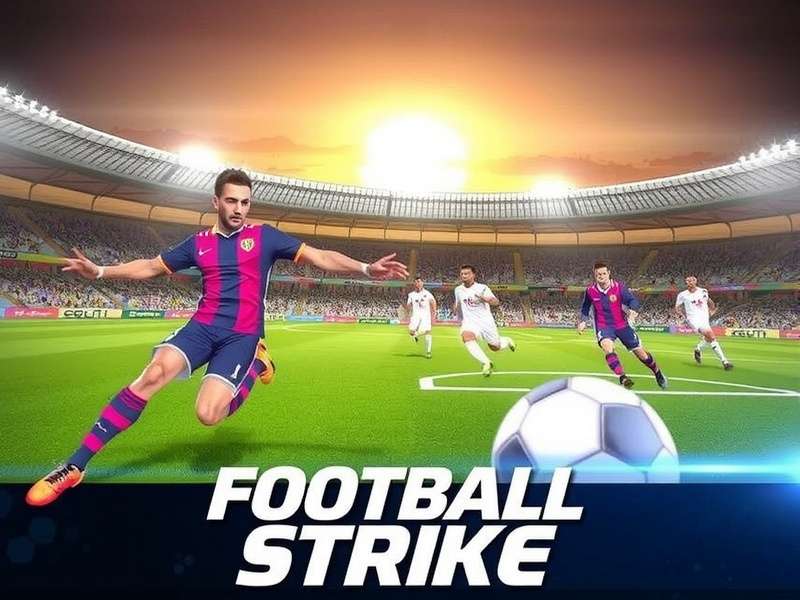 Football Strike PC gameplay screenshot showing intense soccer action