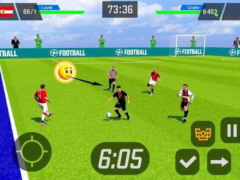 Football Strike PC Game Screenshot - Intense Football Action