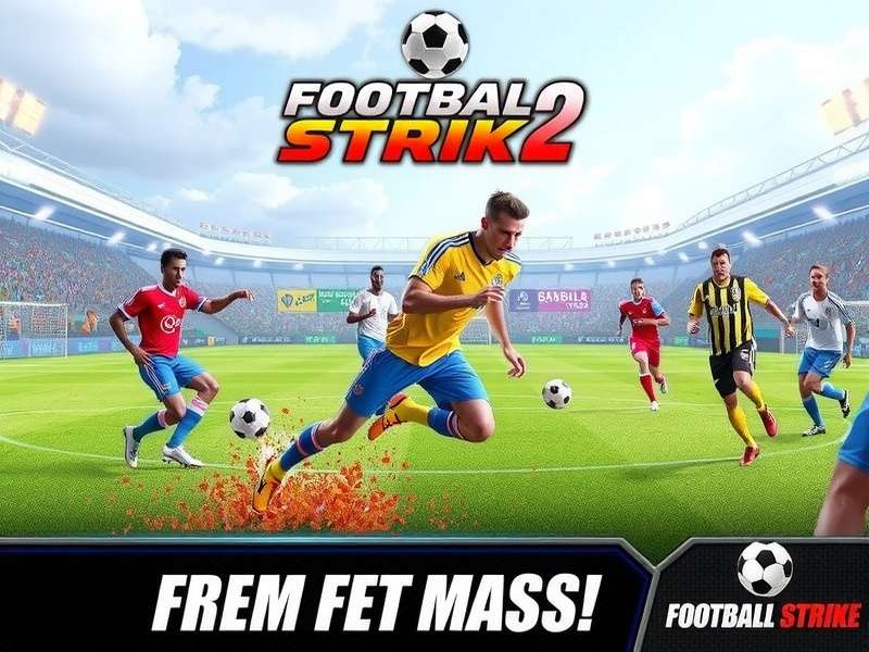 Football Strike Gameplay Screenshot showing penalty shootout