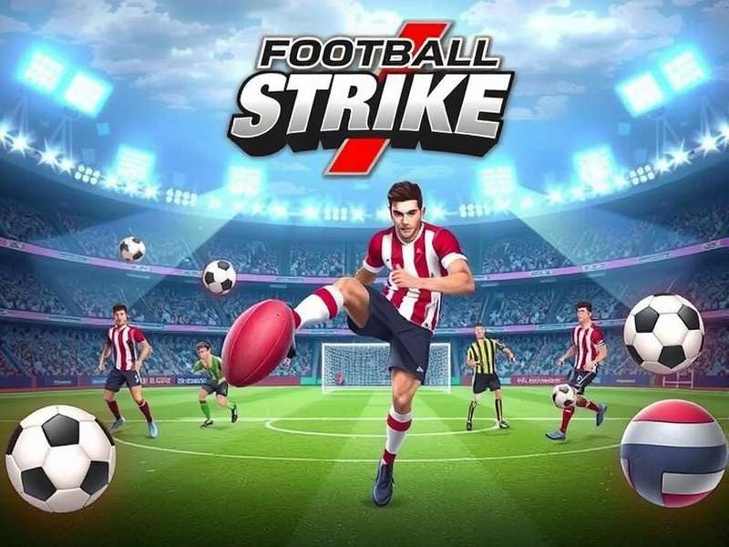 Football Strike Hack Mod Apk interface showing unlimited coins