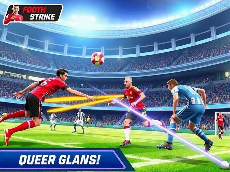 Football Strike Game Free screenshot showing penalty shootout action
