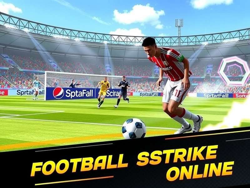 Football Strike Game Screenshot showing penalty shootout action on PC