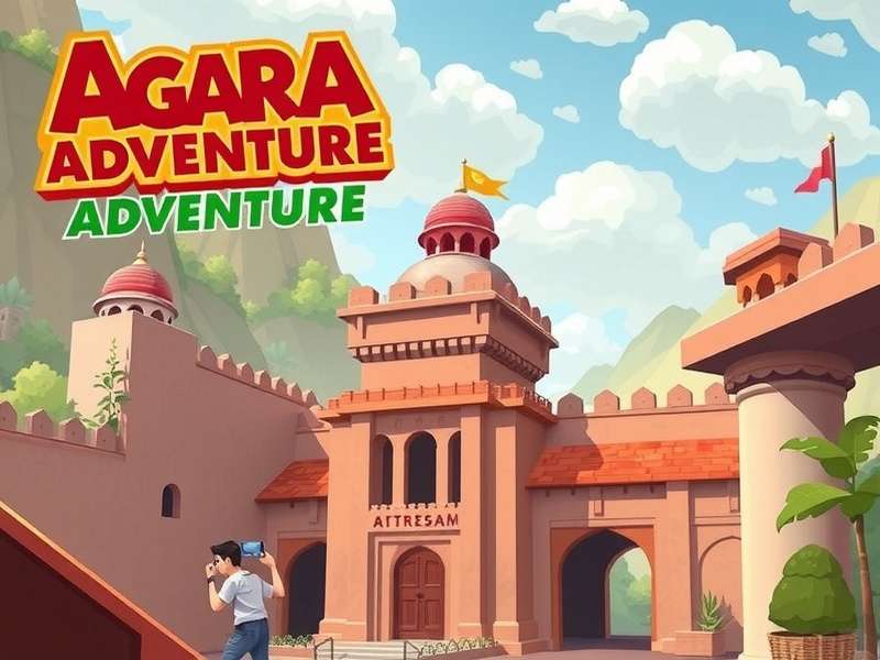 Agra Fort Adventure – Football Strike epic battleground with historic fort backdrop