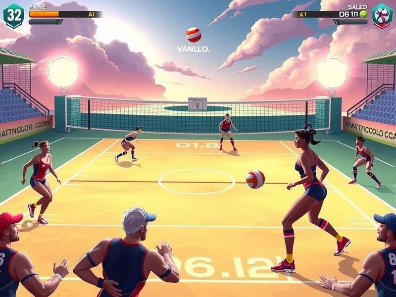 Football Strike main menu and mode selection screen